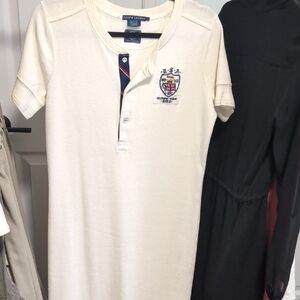 Ralph Lauren Cream Polo Dress